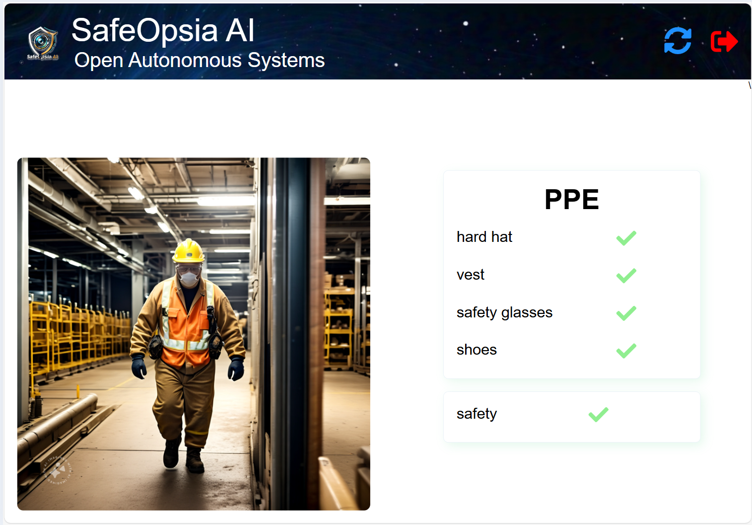 Safeopsia first page